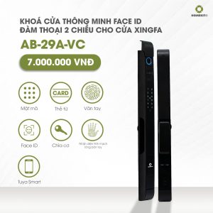 Khoá cửa nhận diện khuôn mặt cho cửa nhôm Xingfa AB-29A-VC