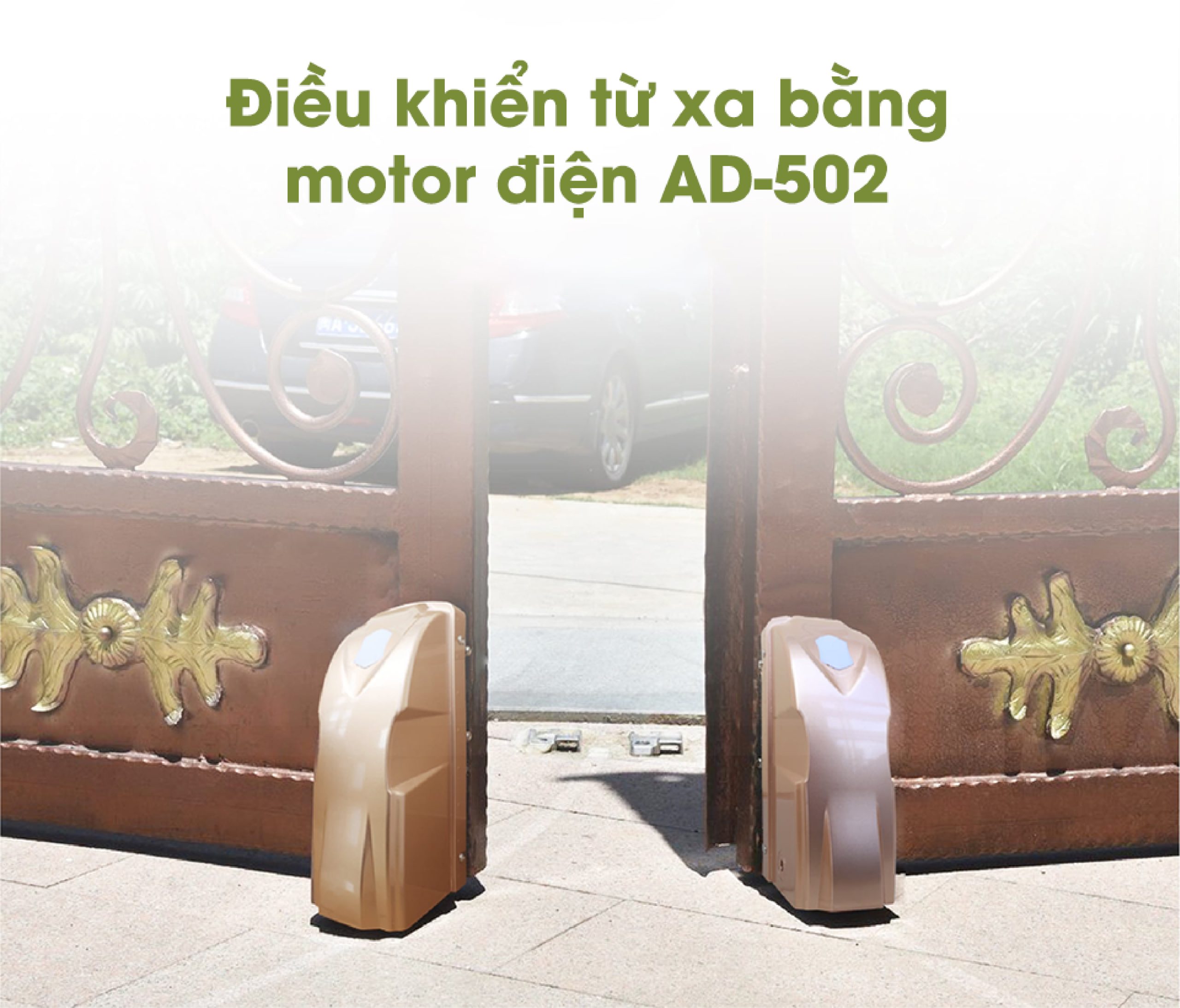 Thiết bị điều khiển cửa từ xa cho cửa 2 cánh AD-502 HomeDash - Image 2