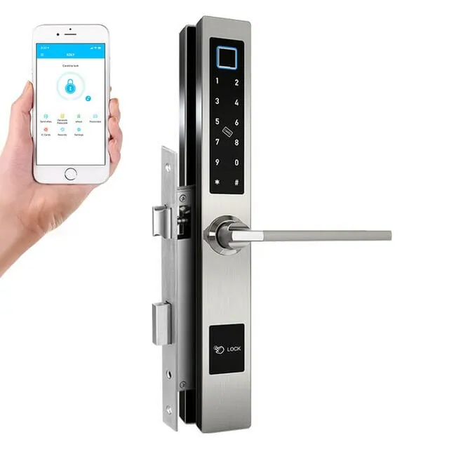Khoá Vân Tay Điều Khiển Từ Xa Cho Cửa Nhôm Kính AB-13D