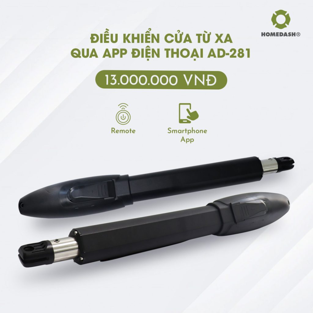 Động cơ cánh tay đòn cửa cổng có app AD-281