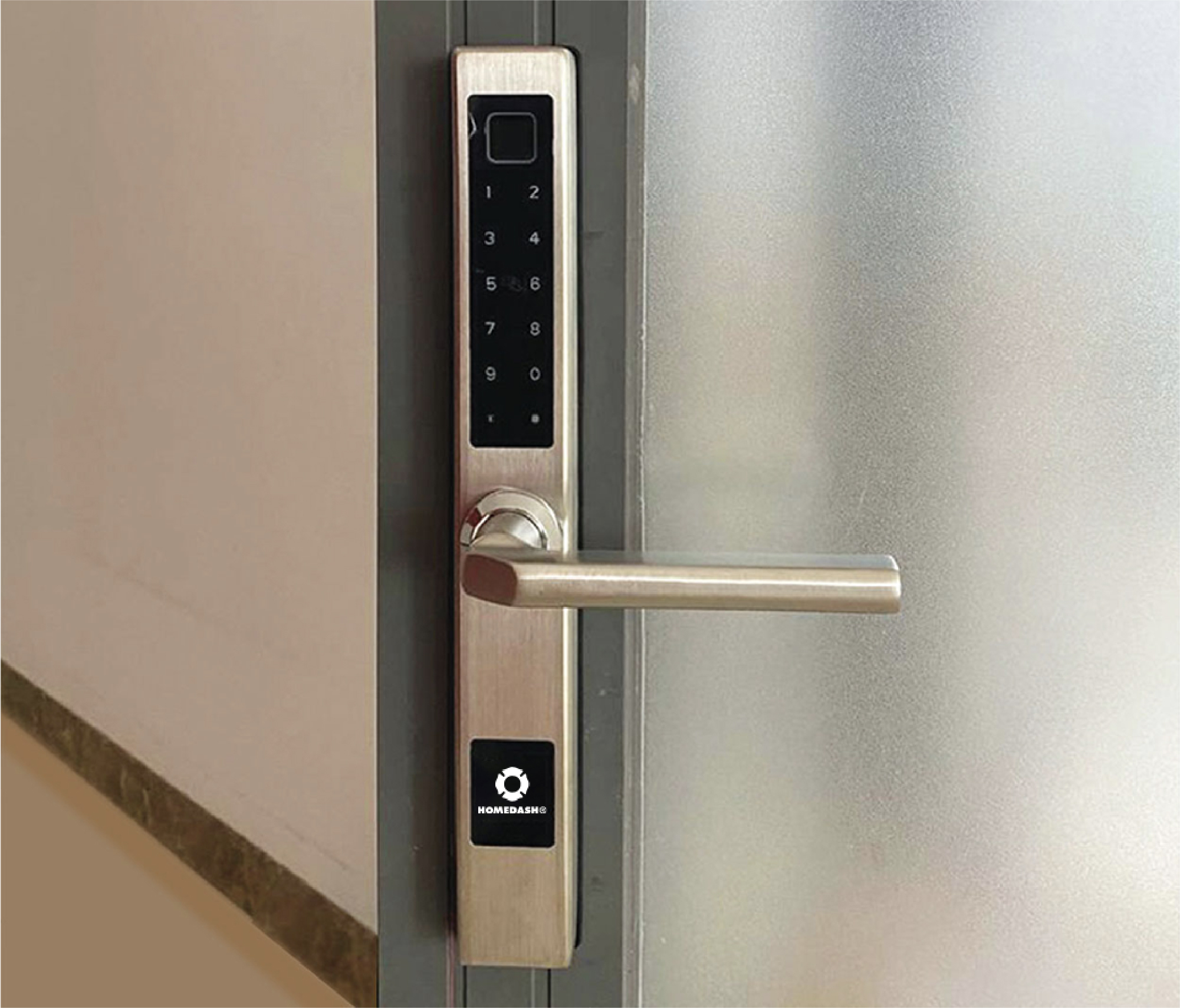 Khoá Vân Tay Điều Khiển Từ Xa Cho Cửa Nhôm Kính AB-13D - Image 2