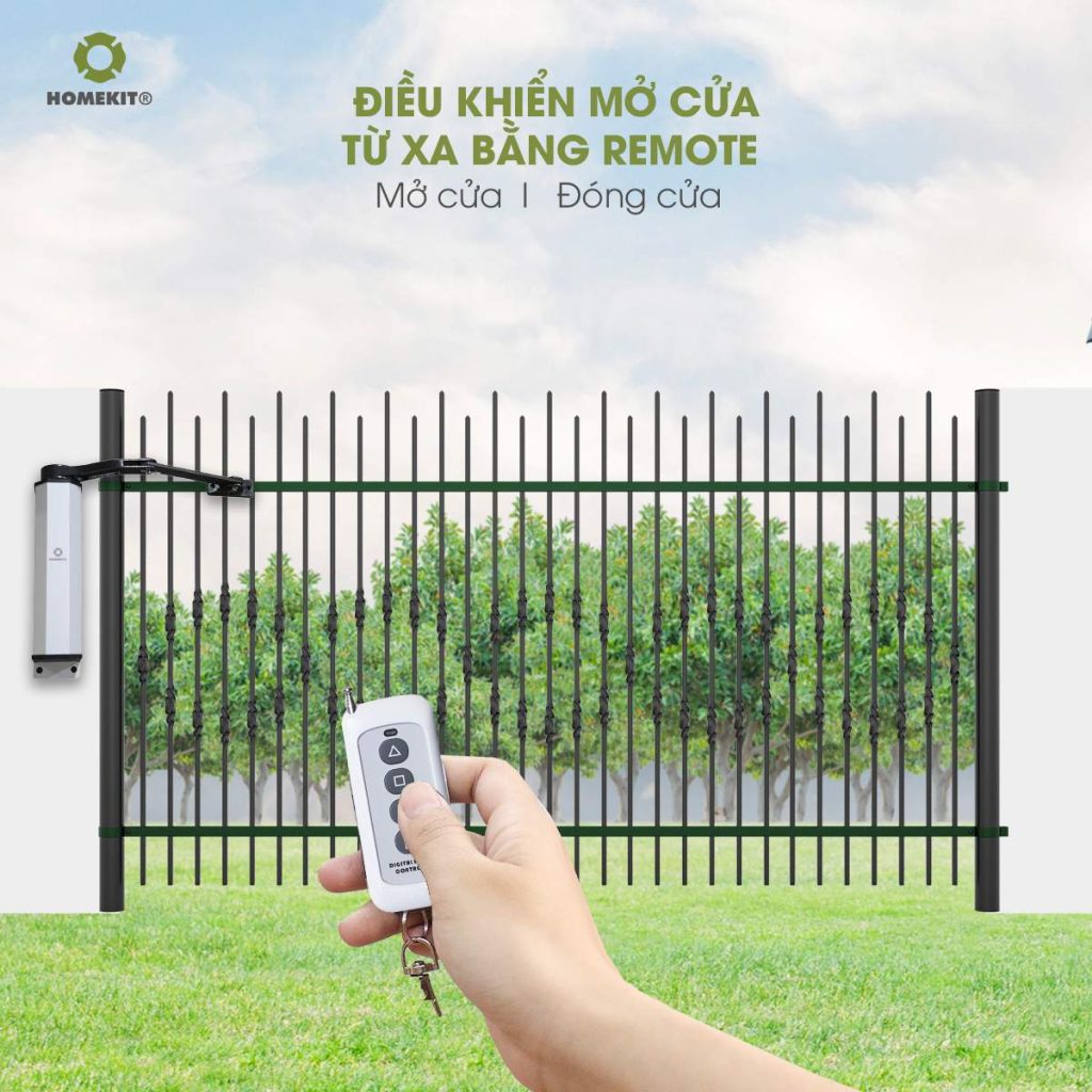 Motor cửa tự động 1 cánh xoay AD-380