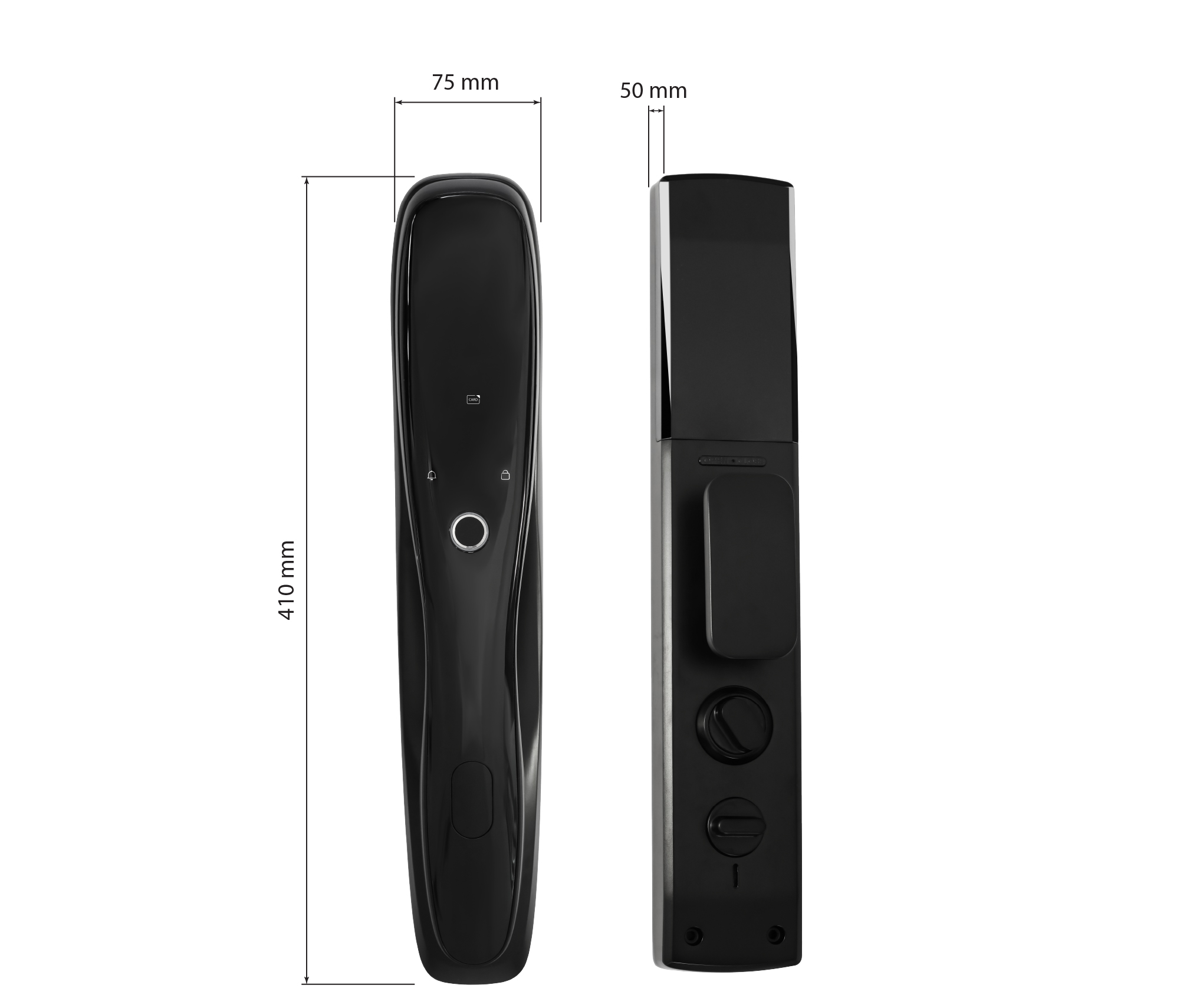 Khóa Vân Tay Push Pull AB-14D HomeDash: 5 Phương Thức Mở Khóa - Image 2