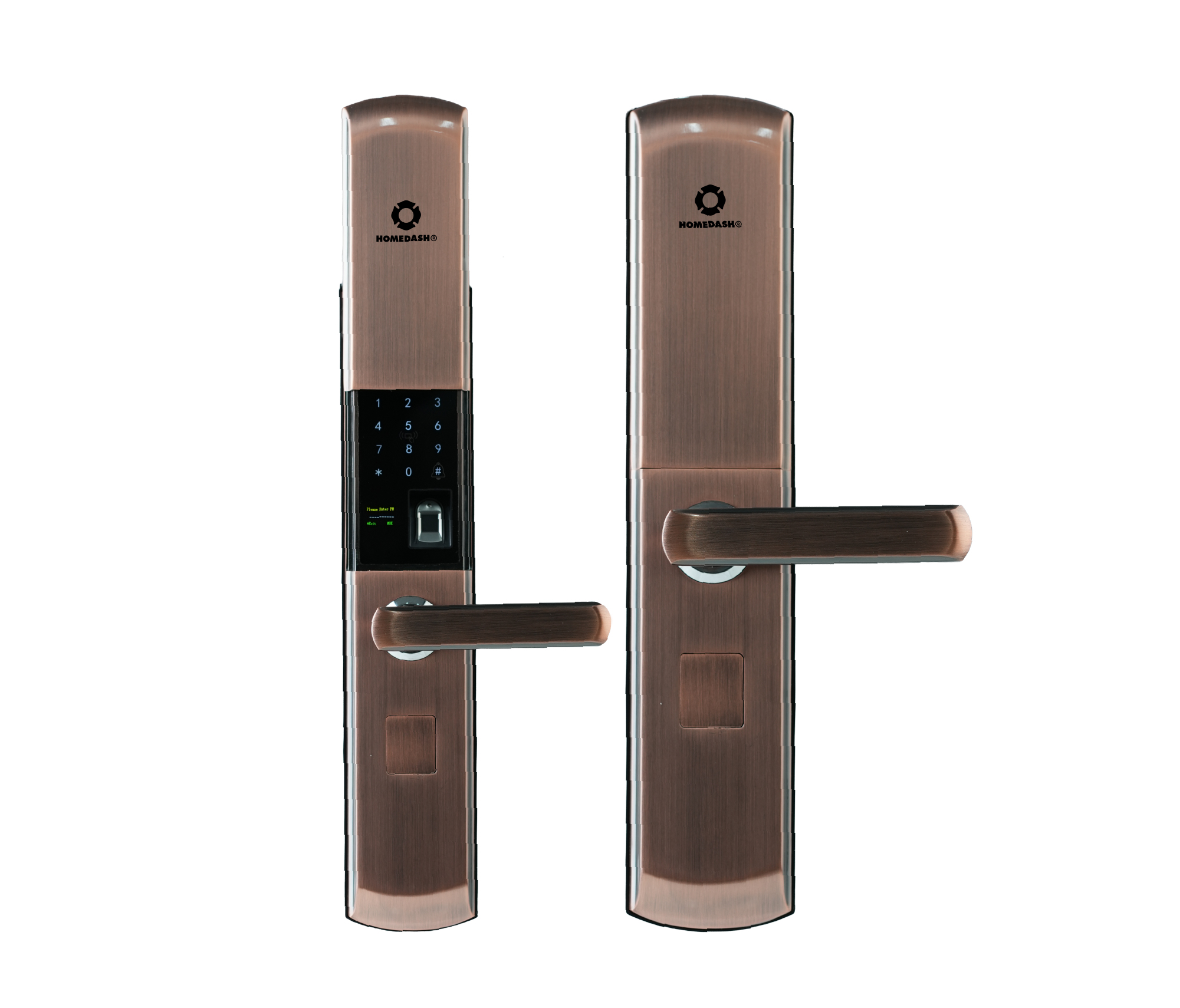 Khóa Vân Tay Cửa Gỗ AB-07 HomeDash Bảo Mật 4 Trong 1 - Image 3