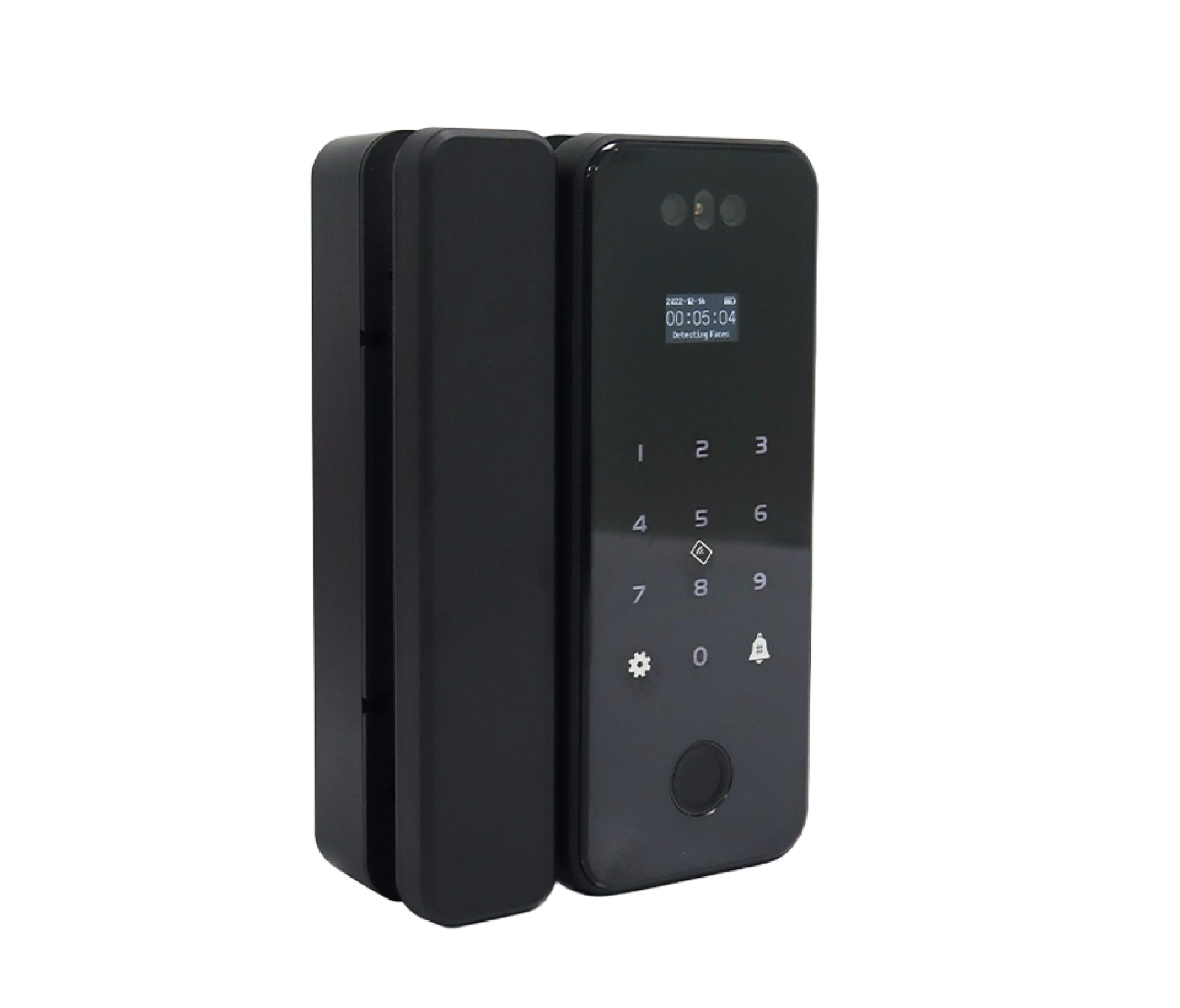 Khóa Cửa Kính Cường Lực Nhận Diện Gương Mặt AB-22D - Image 2