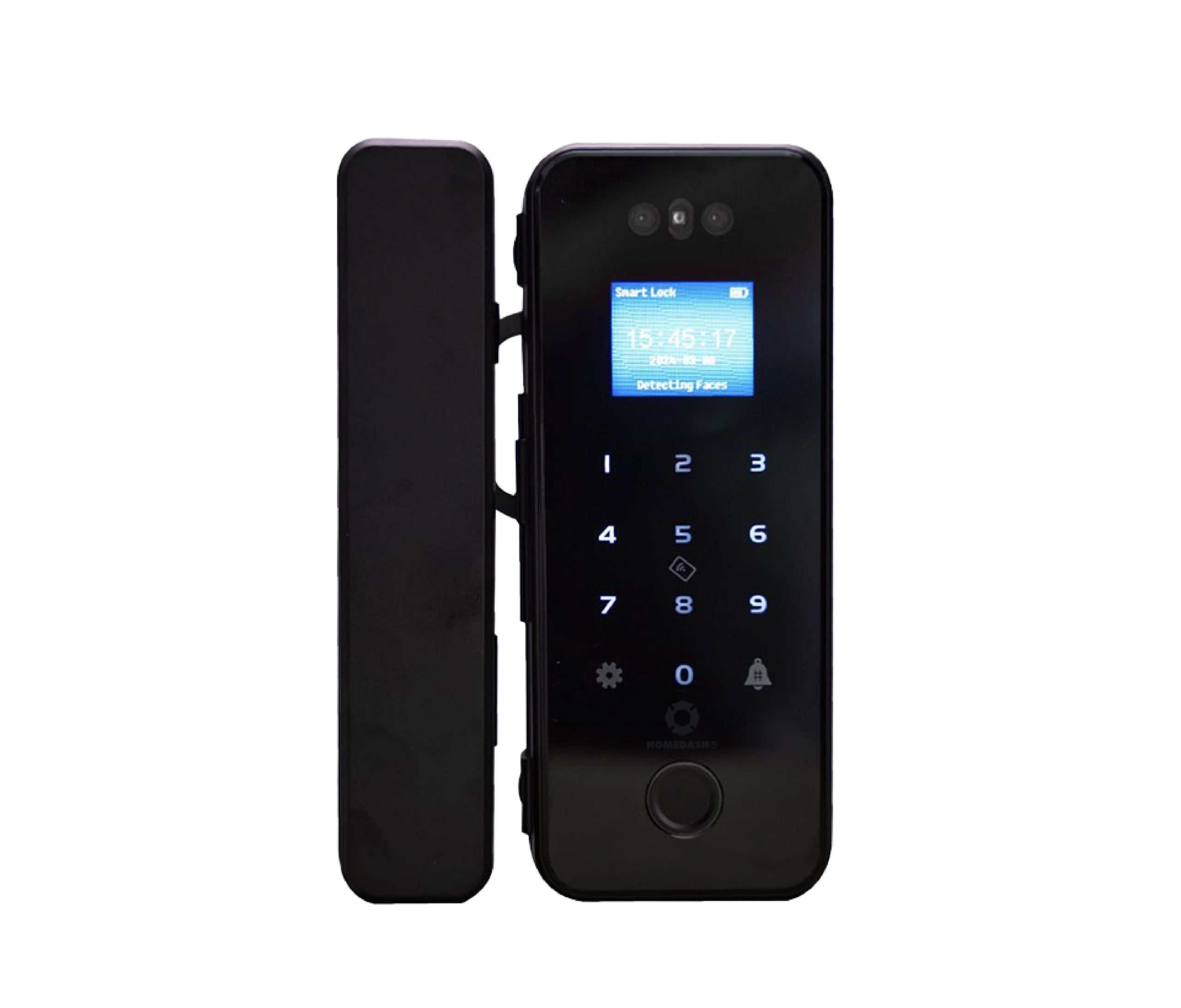 Khóa Vân Tay 6 Tính Năng Cửa Kính 2 Cánh AB-22E HomeDash - Image 2