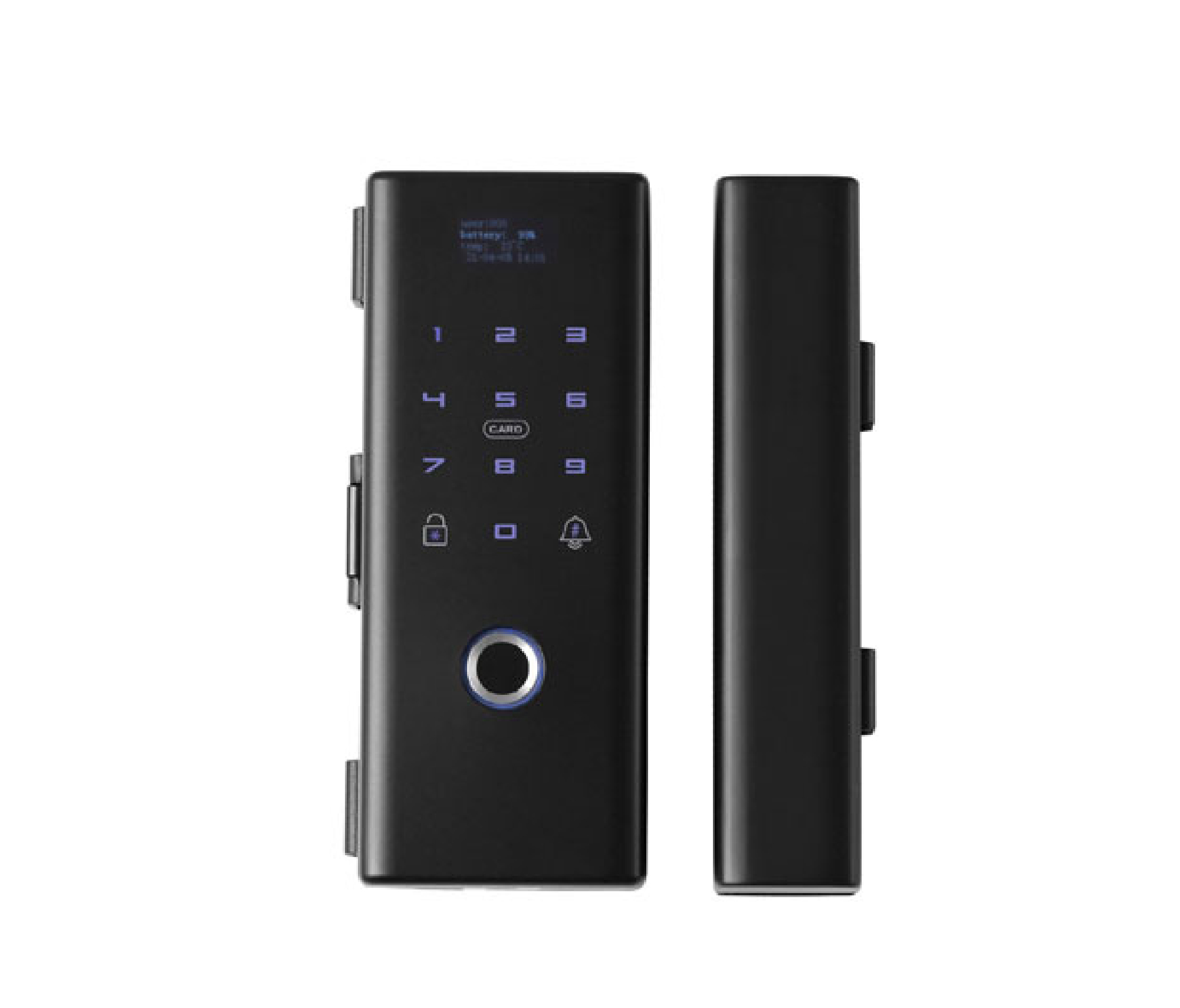 Khóa Vân Tay Cửa Kính AB-11F - Image 2